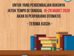 Perpanjangan Otomatis Peminjaman Buku Perpustakaan Daerah Kota Bandung